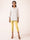 Bright Yellow Cotton Stretch Cropped Leggings
