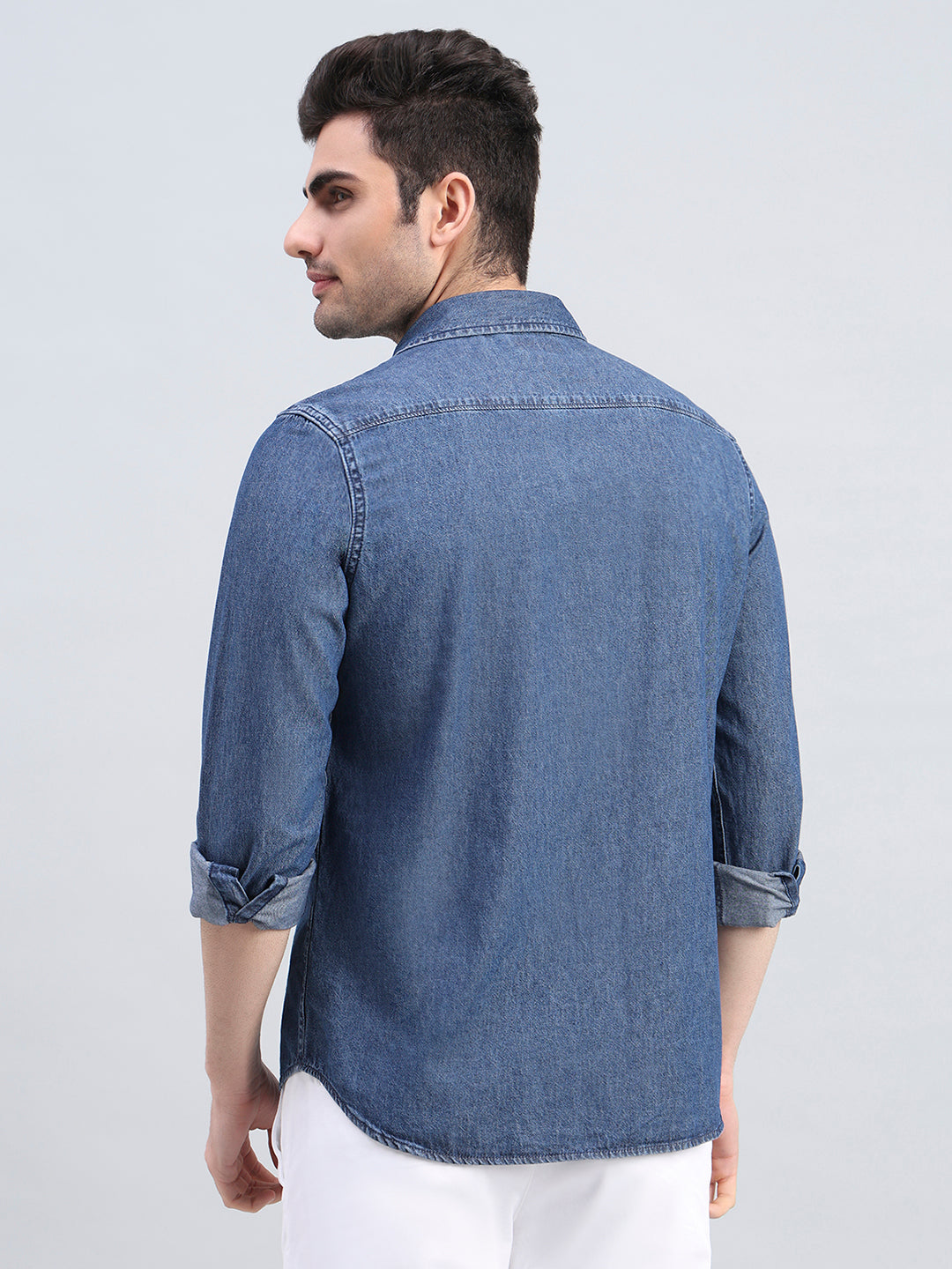 100% Cotton Regular Fit Denim Shirt