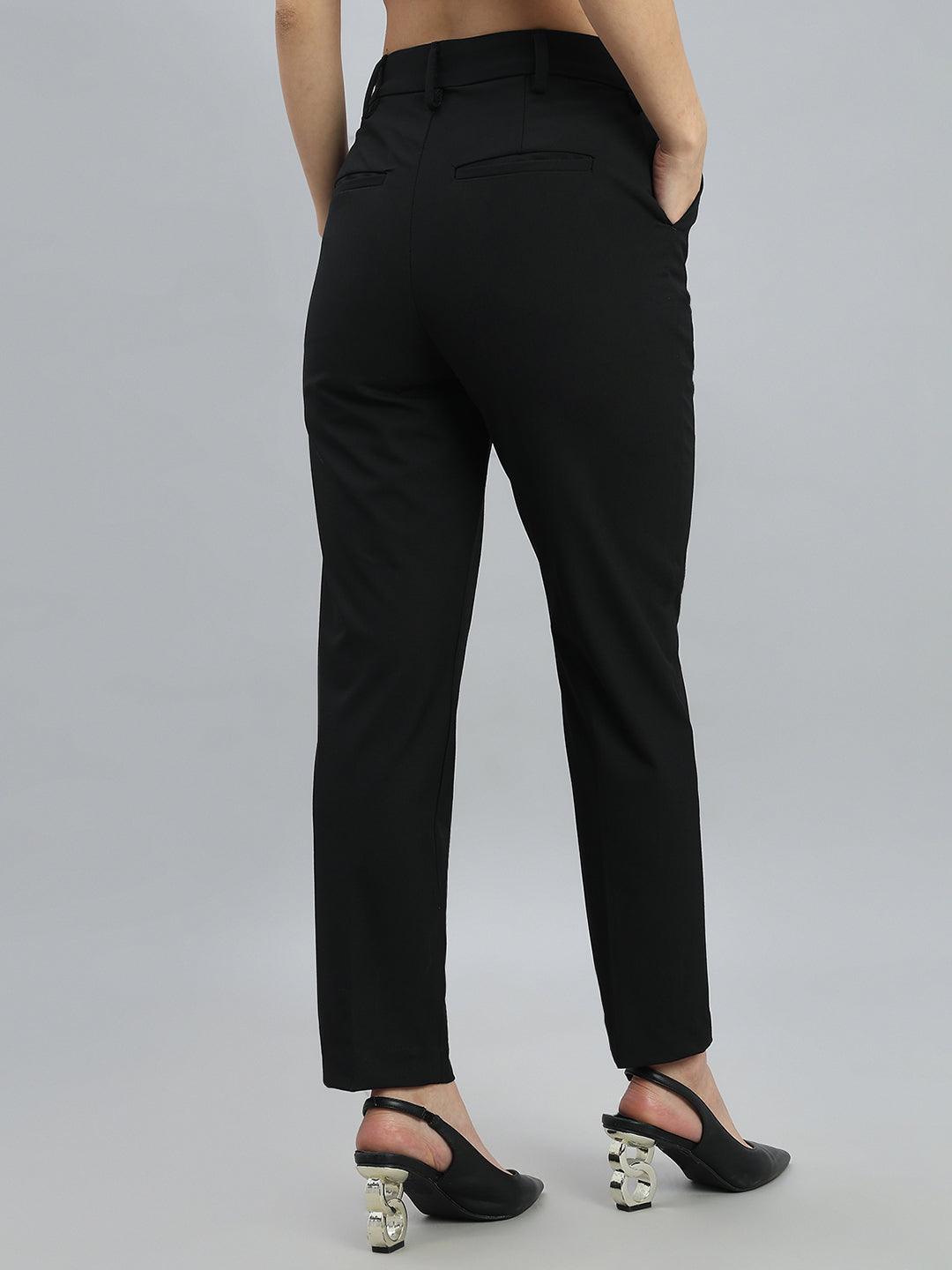 Black Smart Fit Pant