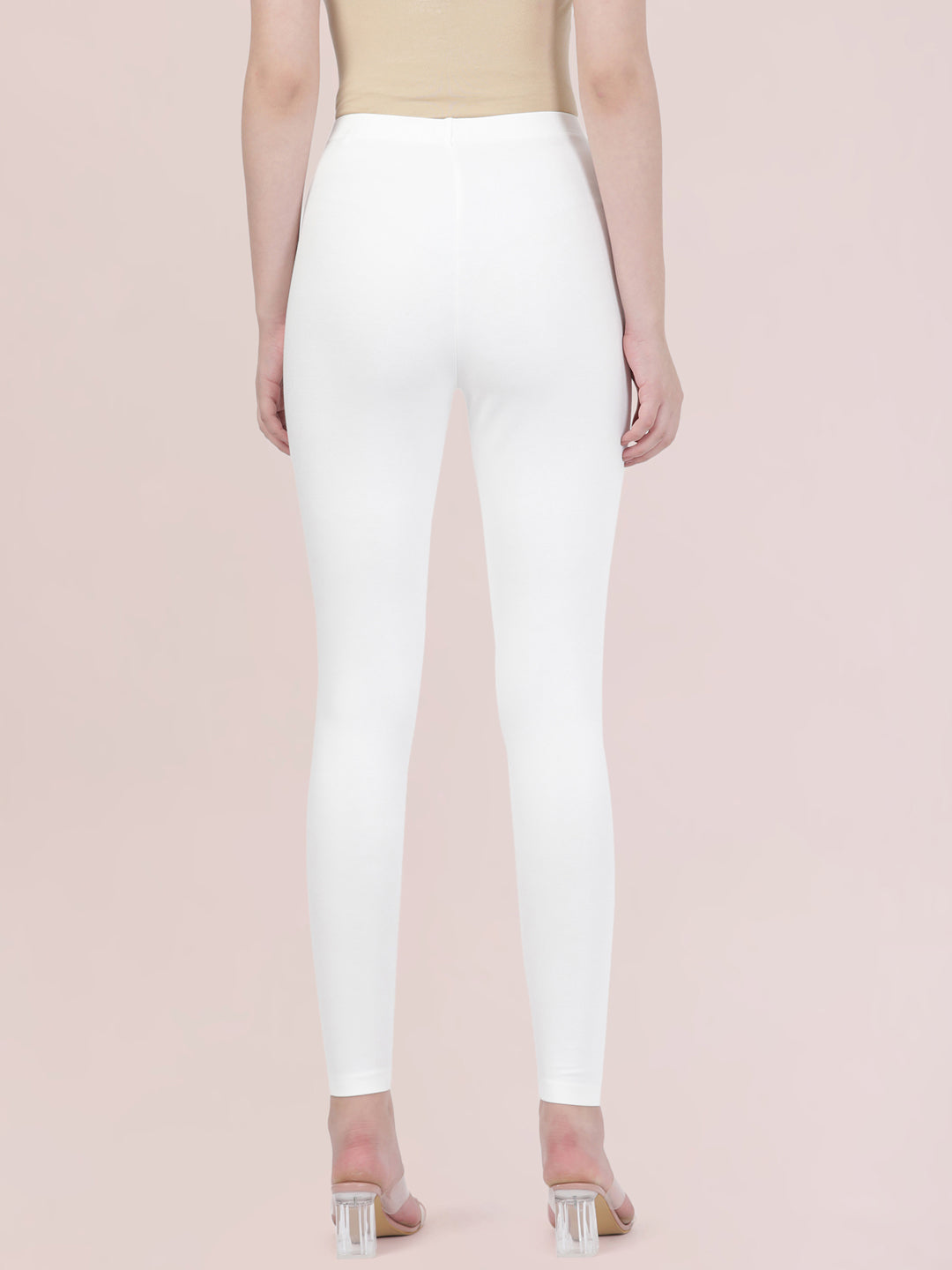 White Ponte Smart Fit Leggings