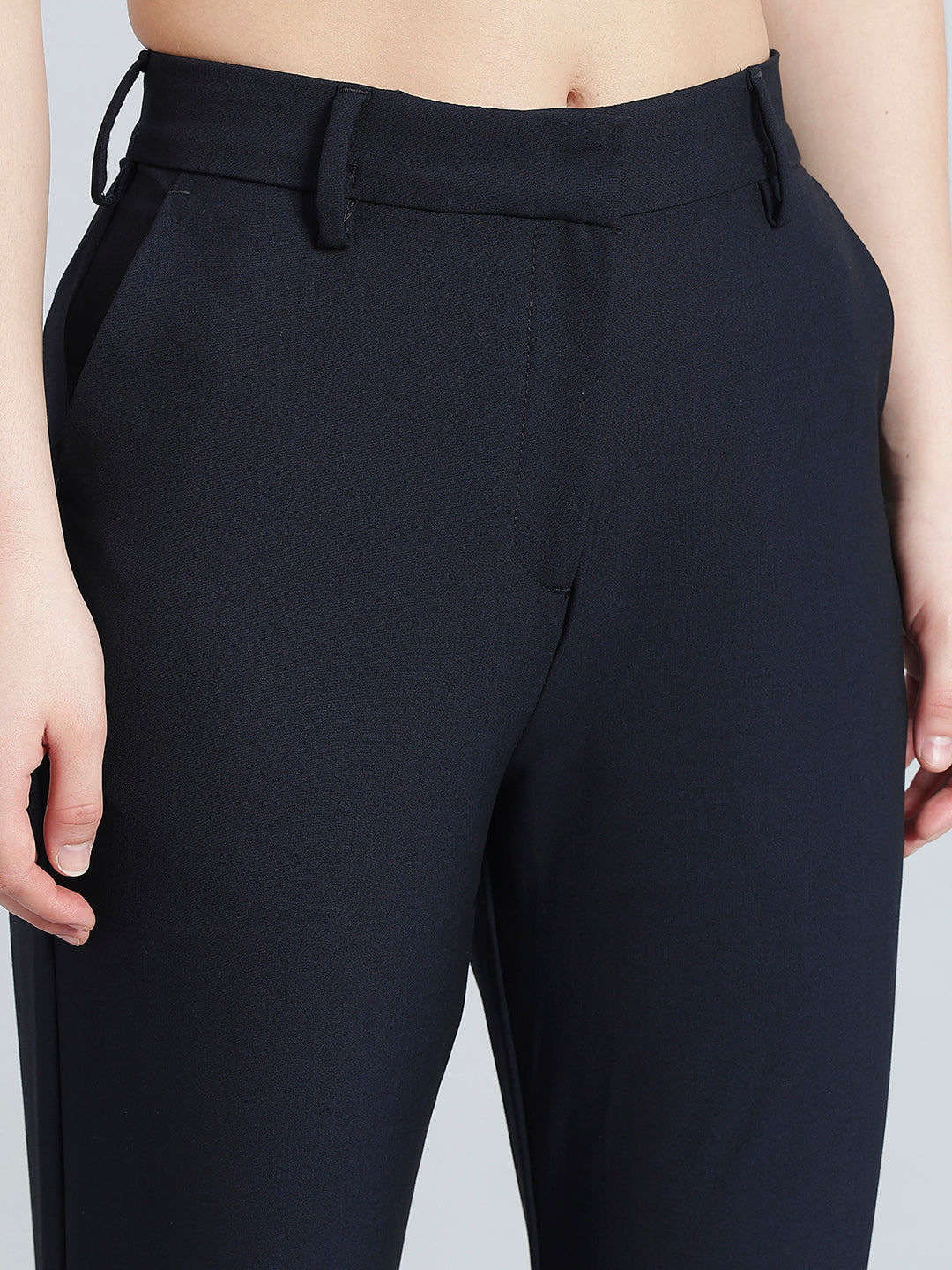 Navy Smart Fit Pant