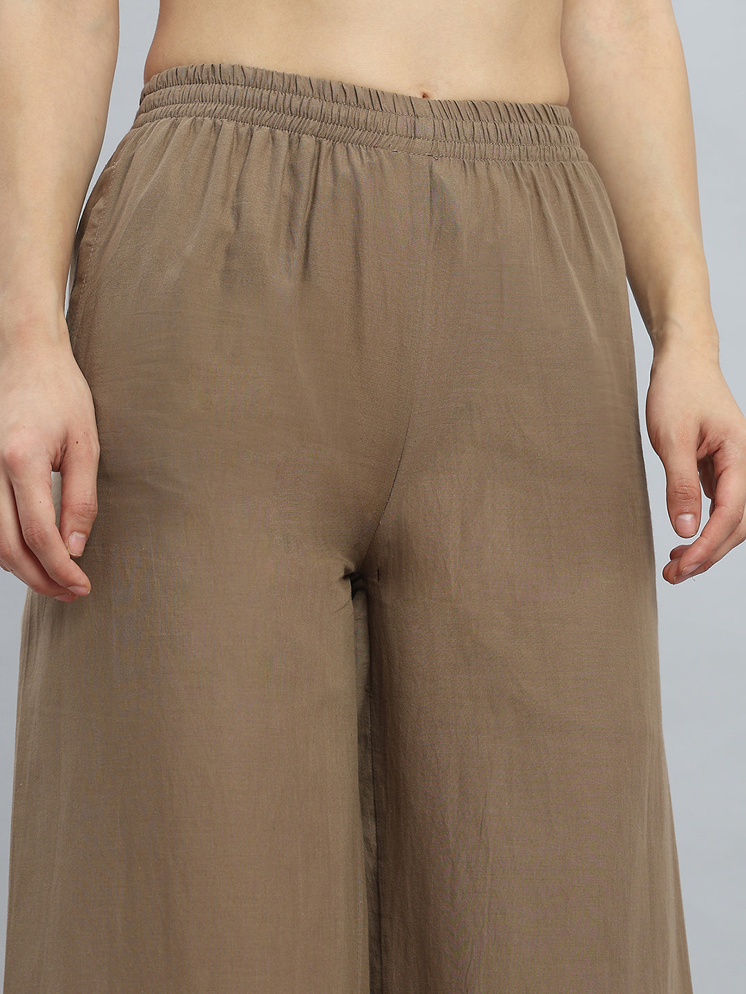 Light Brown Hakoba Wide Pant