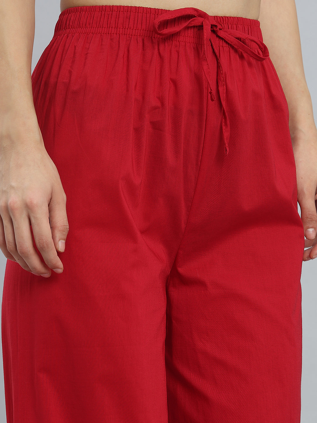 Cherry Cotton Cambric Lace Salwar