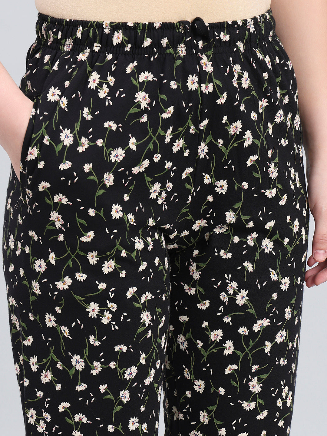 Black Knit Lounge Pants