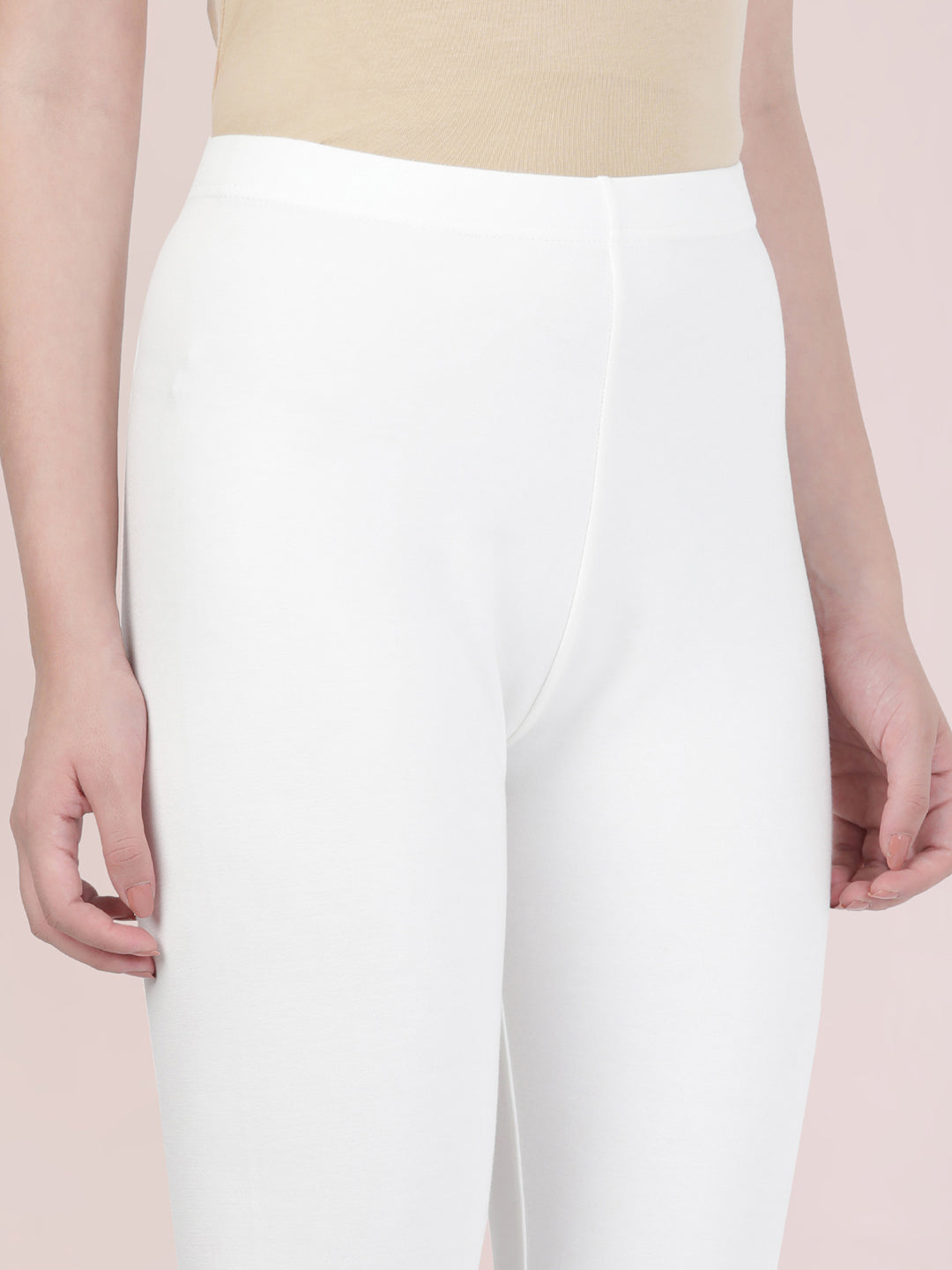 White Ponte Smart Fit Leggings