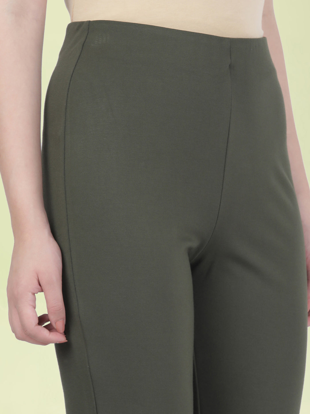 Olive Roma Ponte Flared Pant