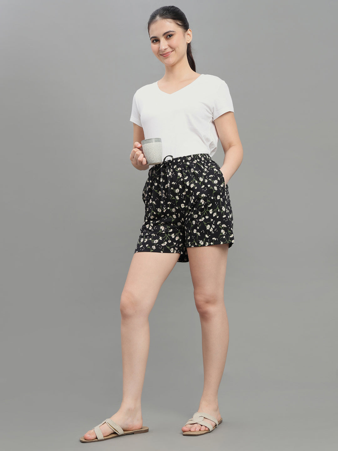 Black Floral S,Black Floral M,Black Floral L,Black Floral XL,Black Floral 2X