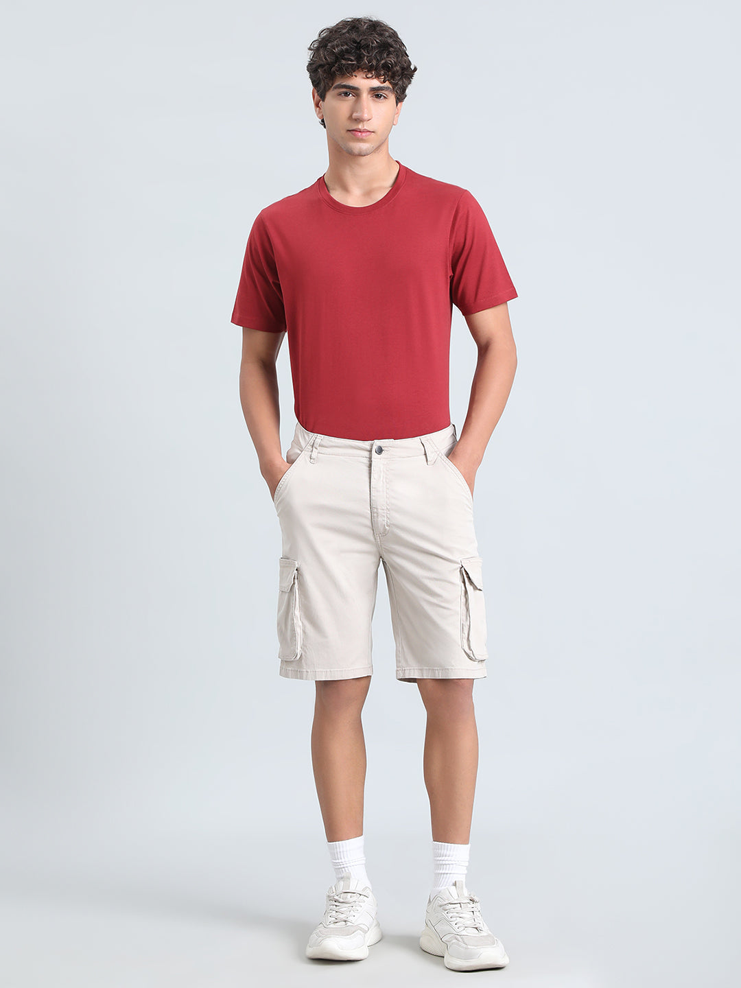 Cotton Stretch Urban Cargo Shorts