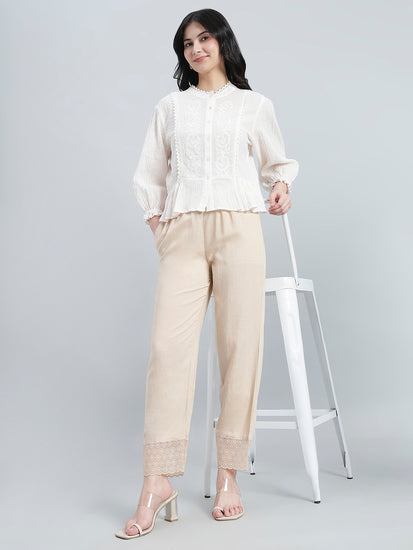 Organza Ethnic Pant