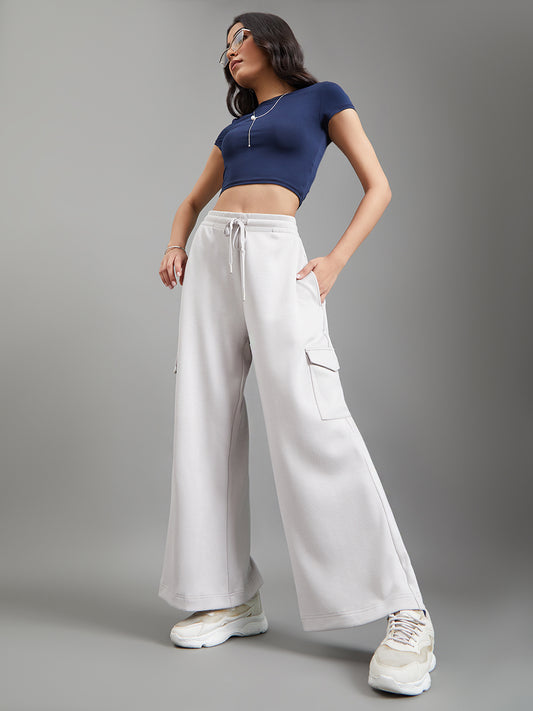 Grey Mist Cargo Sweatpants