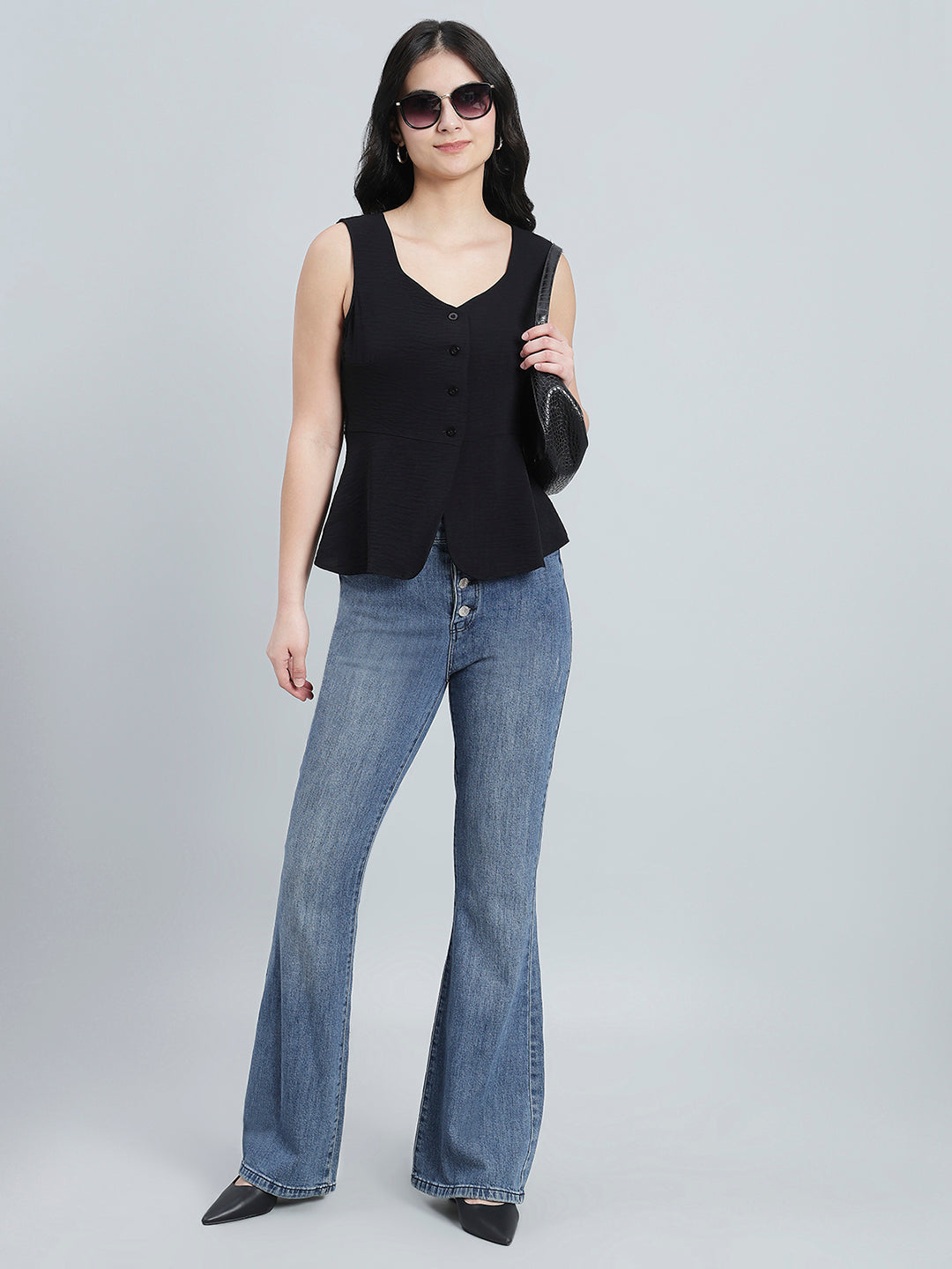 Black S,Black M,Black L,Black XL,Black 2X