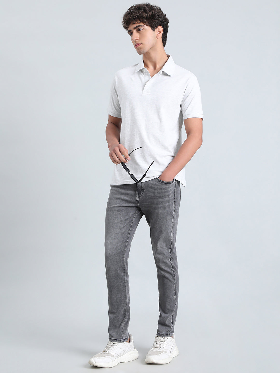 Grey Melanges S,Grey Melanges M,Grey Melanges L,Grey Melanges XL,Grey Melanges 2X