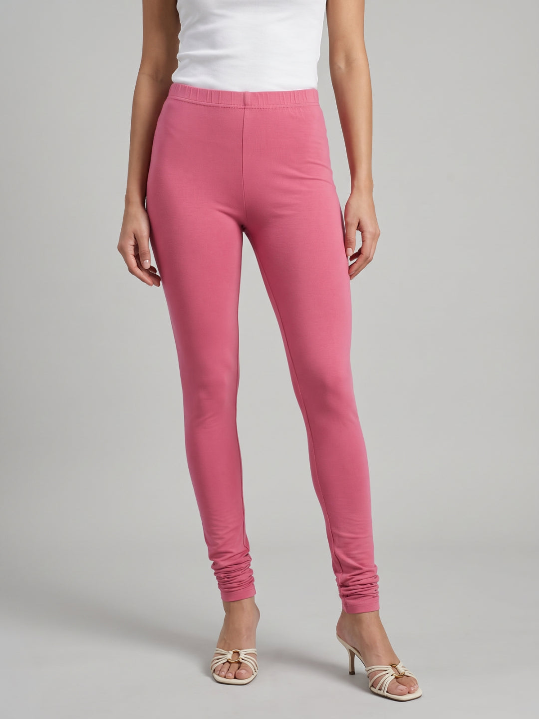 Pink Churidar