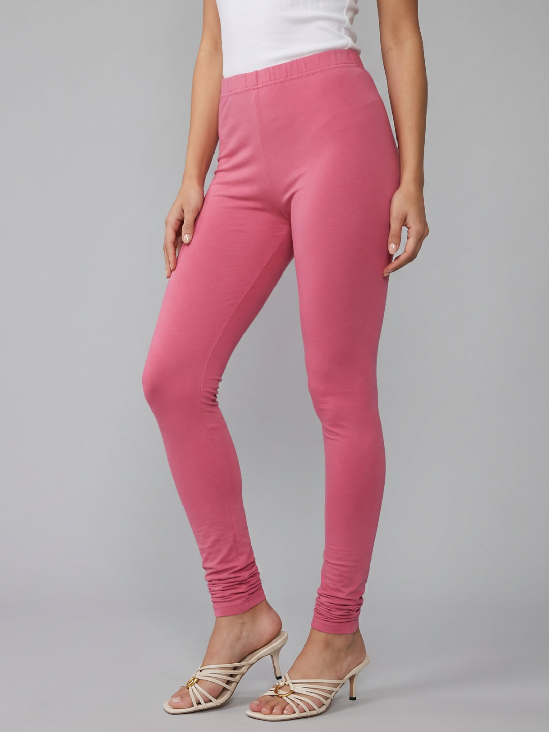 Pink Churidar