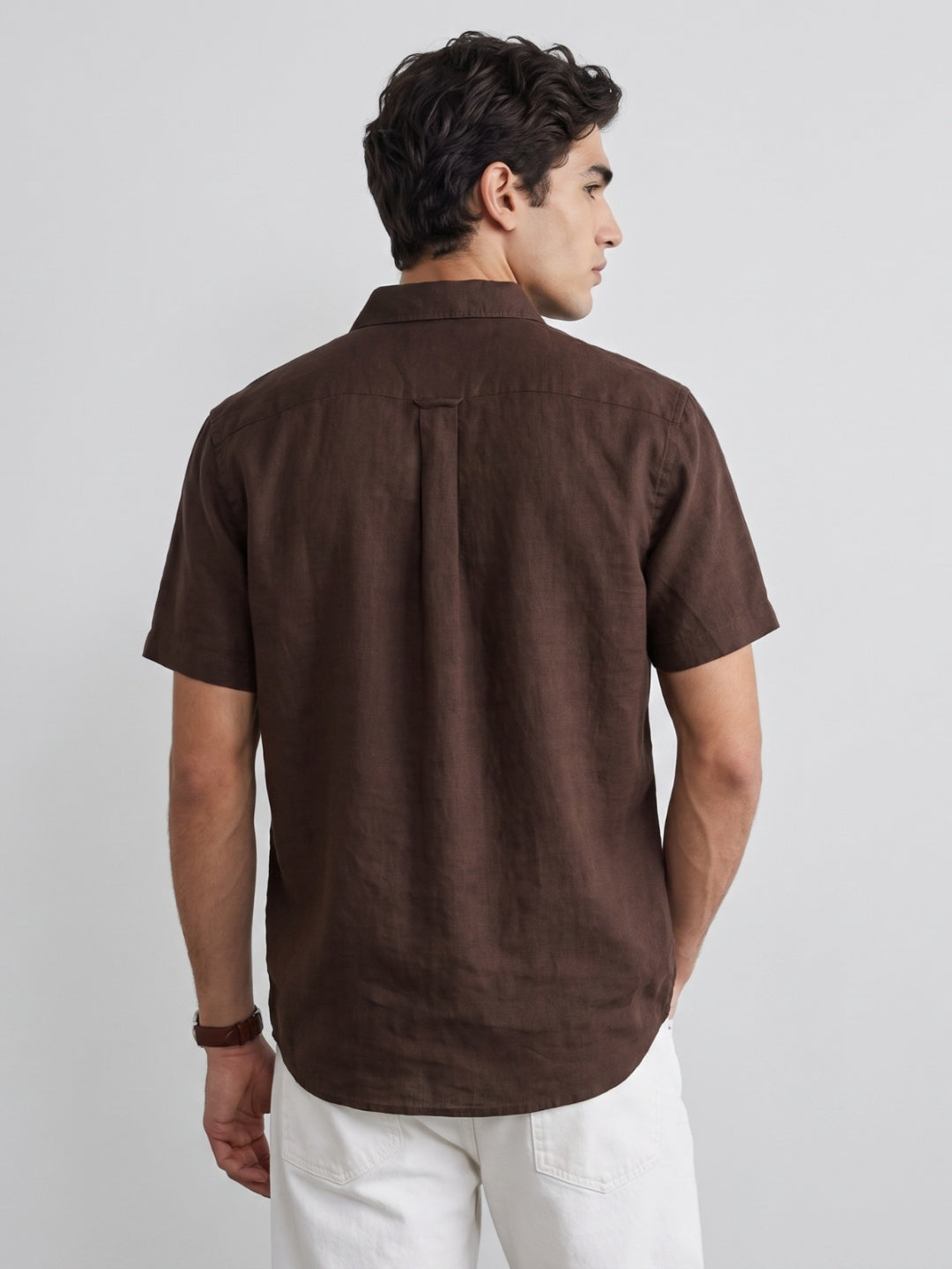 Premium Linen Half Sleeve Shirt