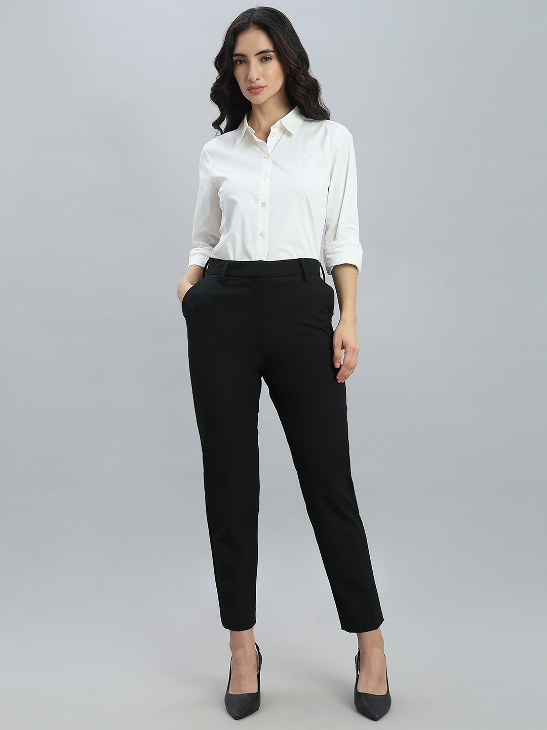 Black Smart Fit Pant