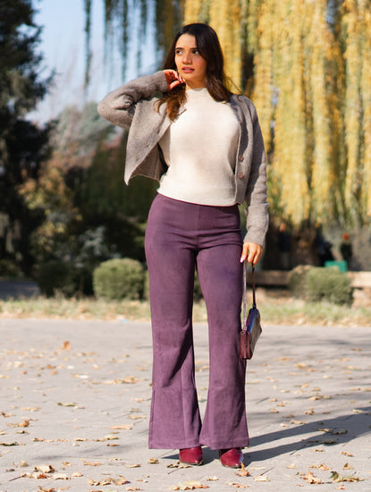 Suede Bell Bottoms