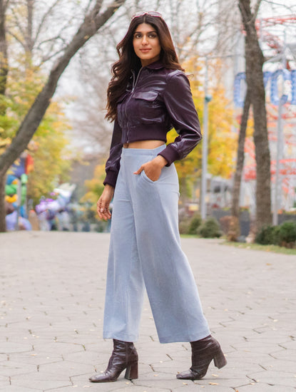 Corduroy Wide Pants