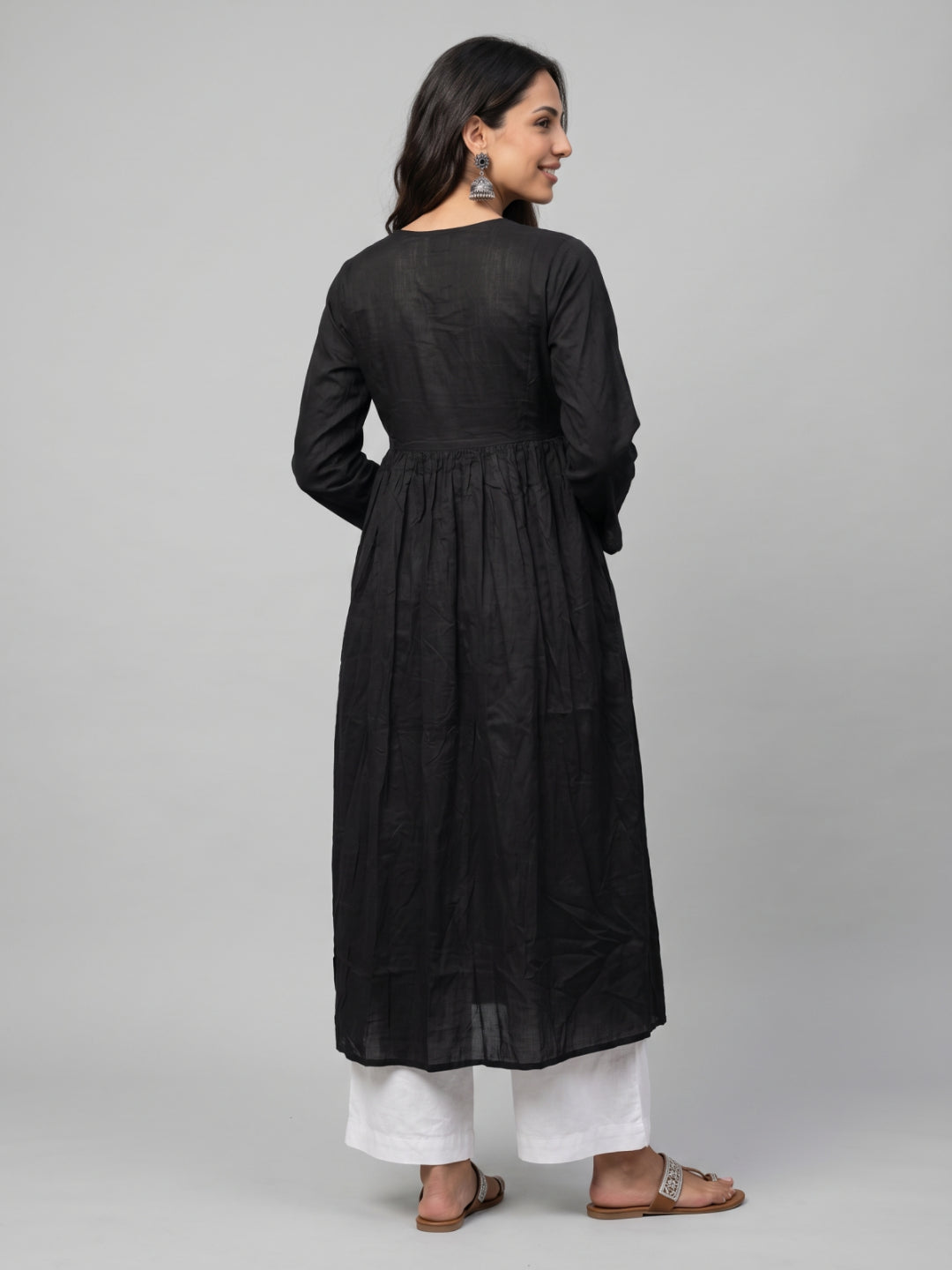 Tasseled Wrap Tie Dress