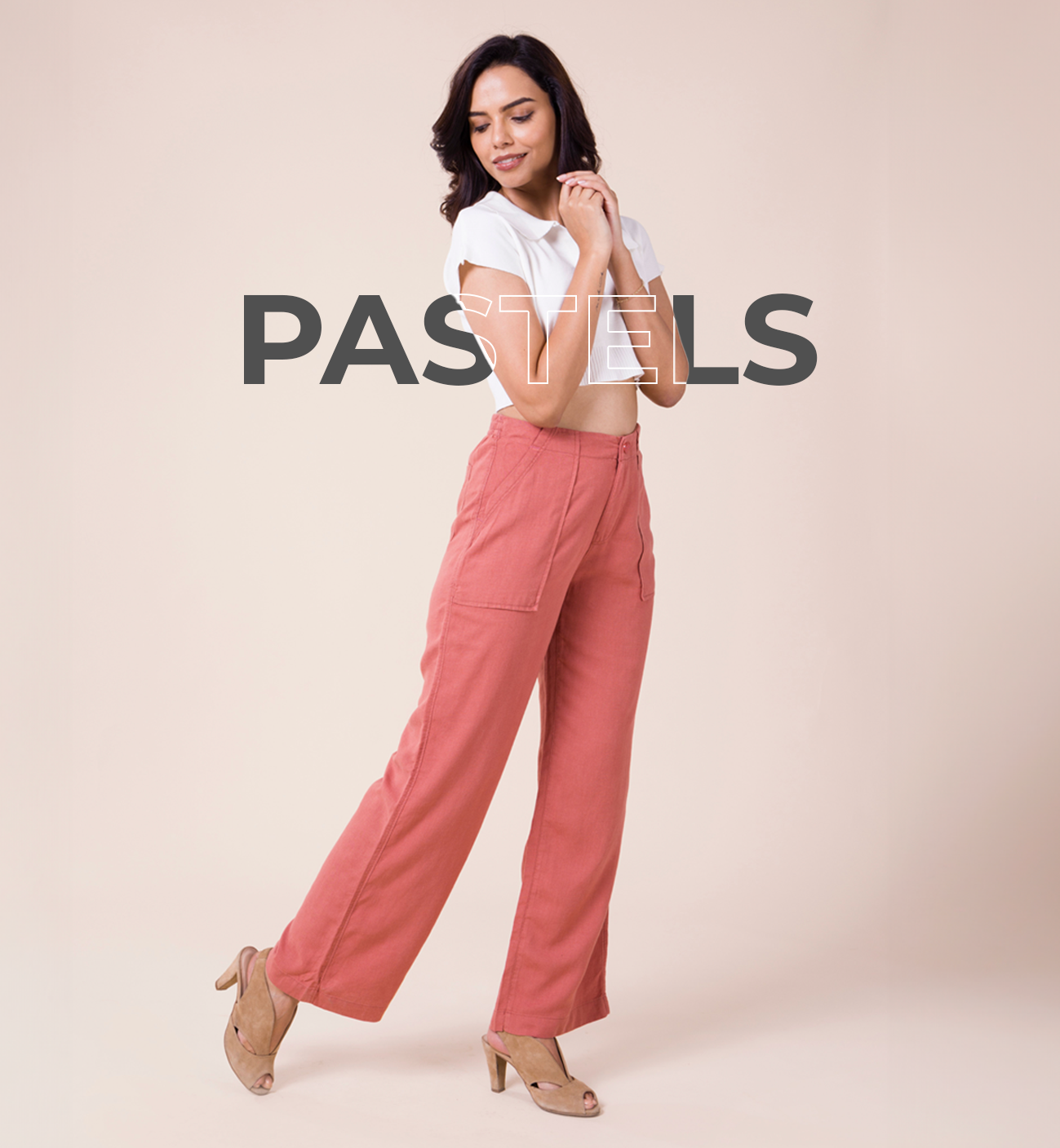 Pants for Women Cigarette Trousers High Waist Silk Pants Soft Breathable  Slim Skinny Pants (Red, XXL) 