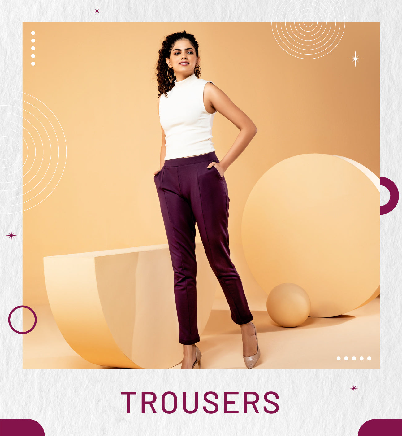 Buy Silver Pants for Women by GO COLORS Online  Ajiocom