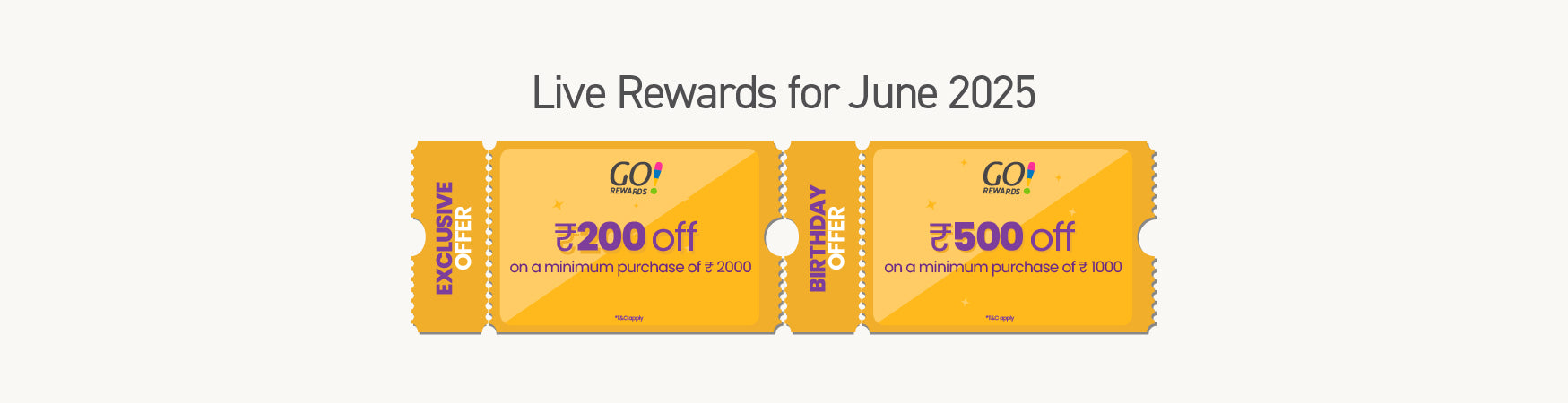 Go Perks Go Colors Exclusive Program| Go Rewards – Go Colors India
