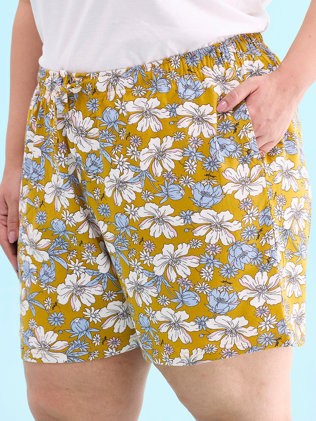 Yellow Blue White S,Yellow Blue White M,Yellow Blue White L,Yellow Blue White XL,Yellow Blue White 2X