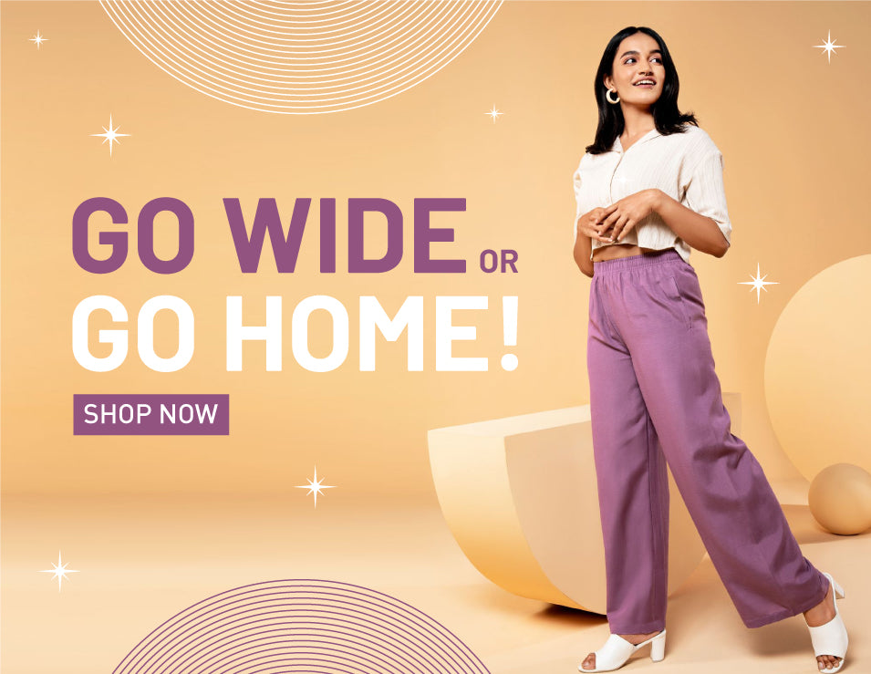 Buy Go Colors Women Solid Color Kurti Pant  Wheat Online  Lulu  Hypermarket India