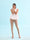 Beige Cotton Stretch Churidar