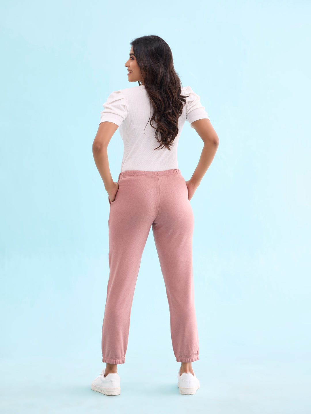 Dusty Pink Fleece Ultra Warm Jogger