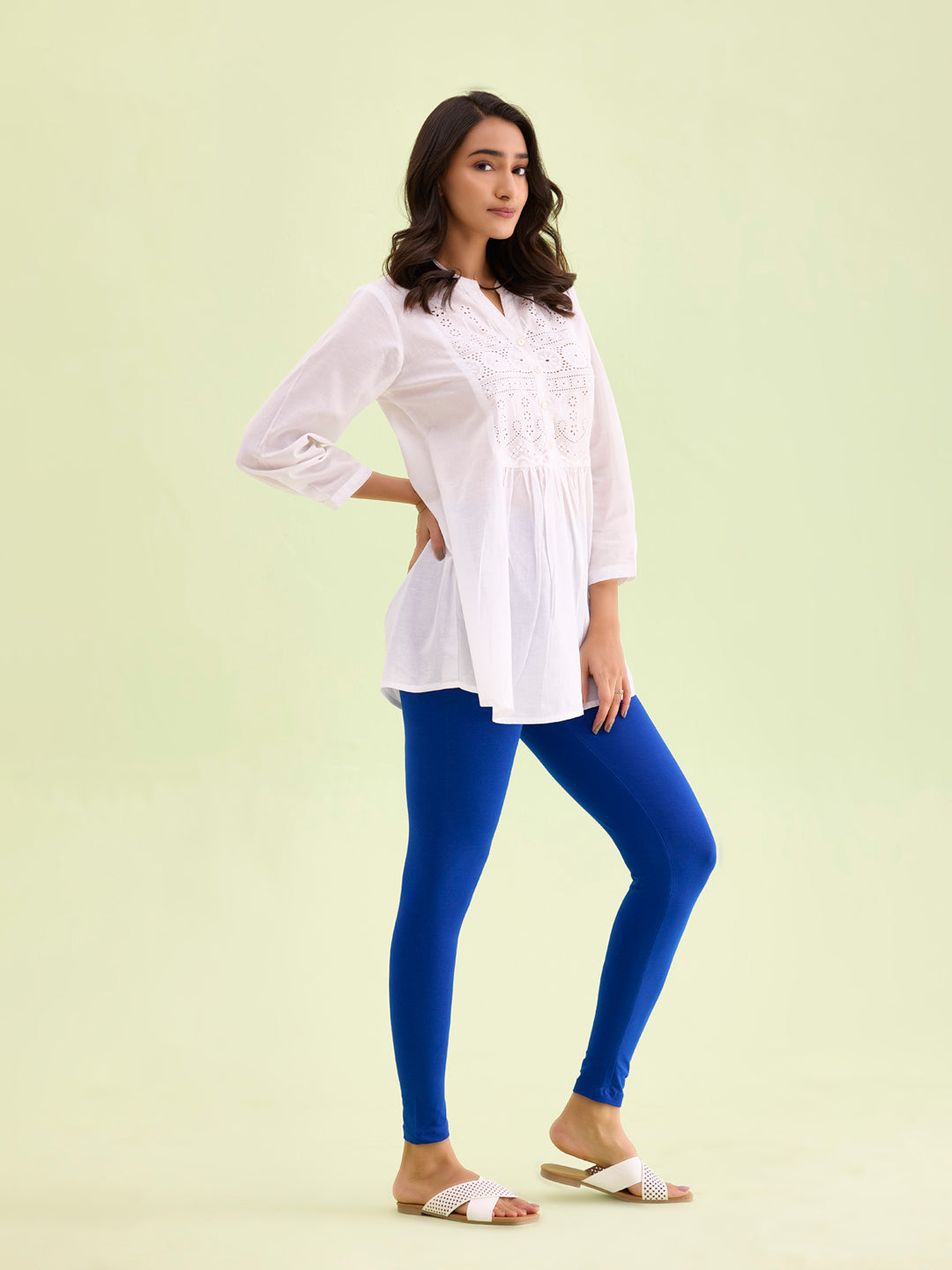 Young Royal Cotton Stretch Ankle Length Leggings