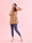 Dark Jean Cotton Stretch Cropped Leggings