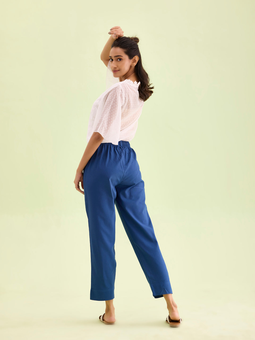 Royal Cotton Pencil Pant