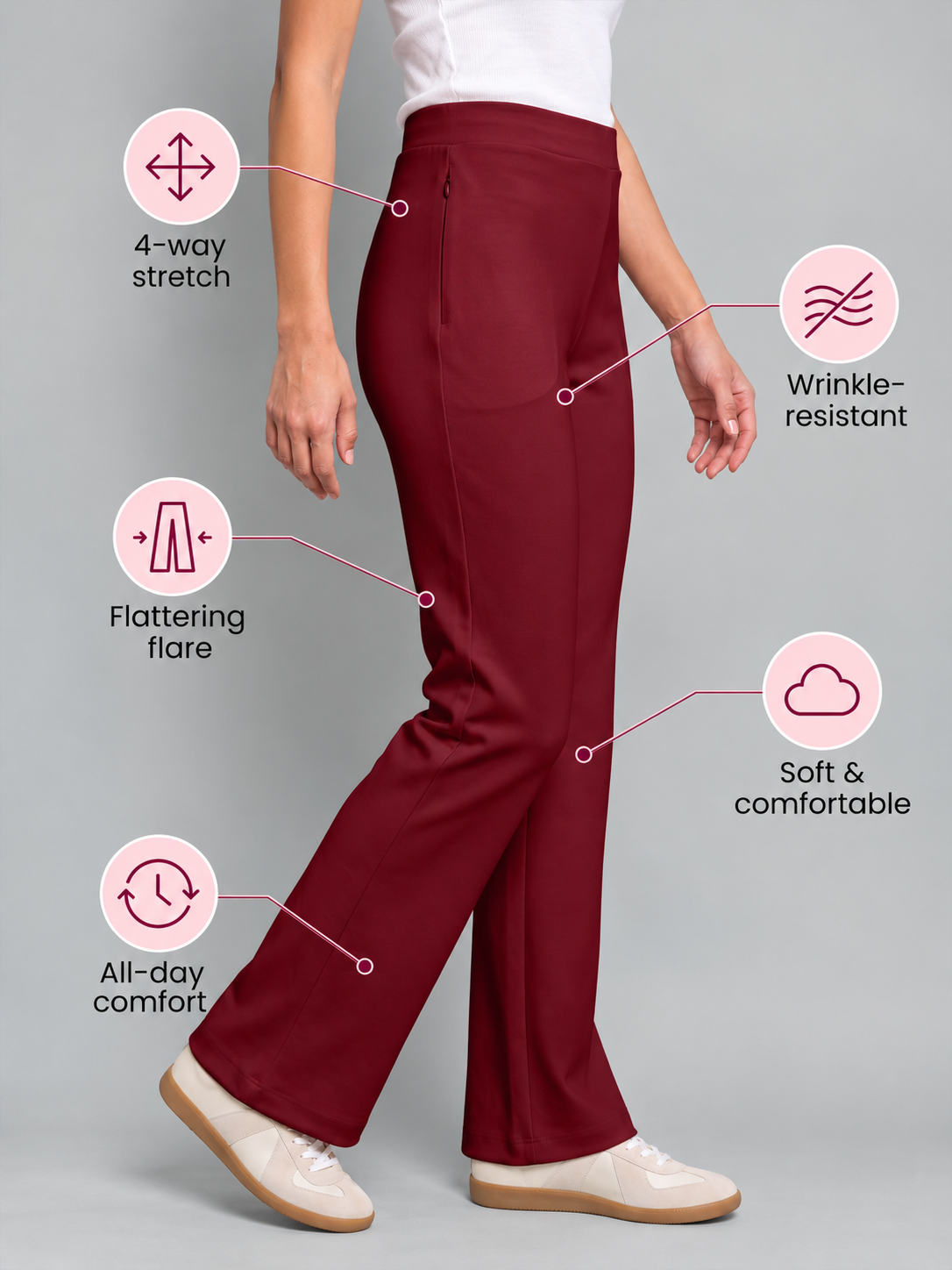 Maroon XS,Maroon S,Maroon M,Maroon L,Maroon XL,Maroon 2X