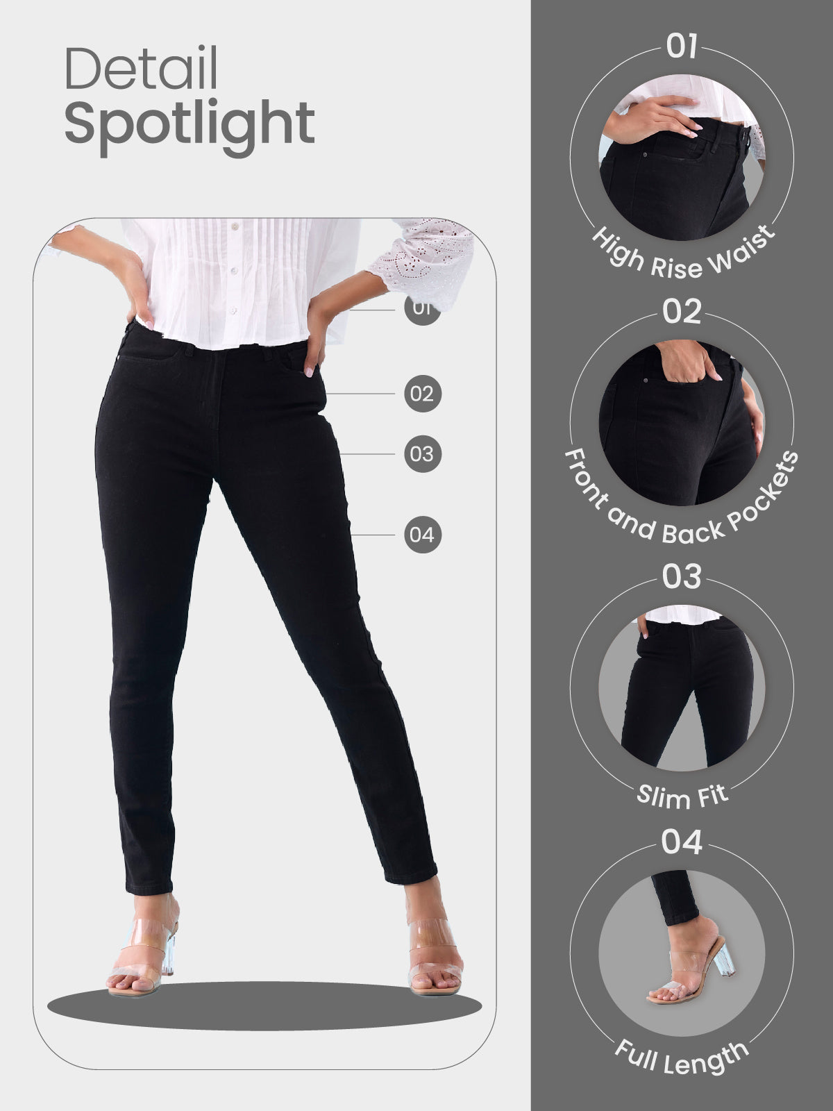 Blue Denim Skinny Jeans