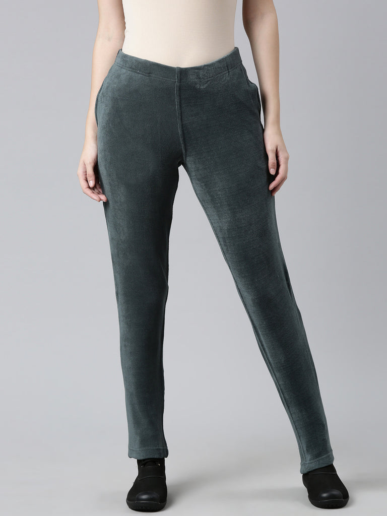 1/ 3 Pair Women Thermal Stretch Fleece Lined Velvet Pants Warm Tight  Leggings | eBay