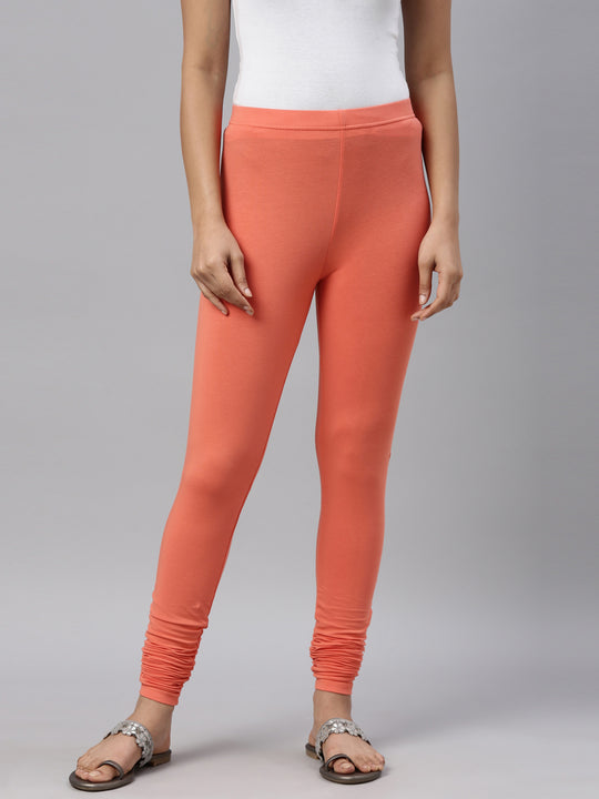 Buy Go Colors Cream Metallic Pattern Leggings for Women Online @ Tata CLiQ