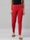 Dark Red Cotton Stretch Kurti Pants