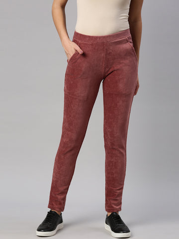 Anklelength Corduroy Pants  Red  Ladies  HM US 1  Corduroy pants  Shopping outfit Pants