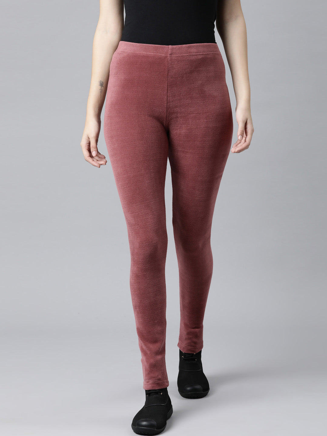 Monochrome cotton fleece tights | Simons | Shop Women's Tights Online |  Simons