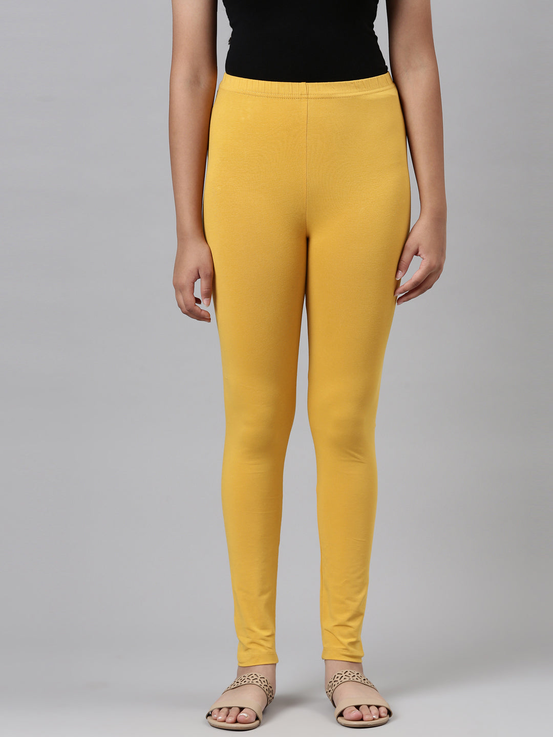 Yellow Leggings | Yellow Pants for Baby Girls | Newborn Yellow Pants –  Dudisdesign