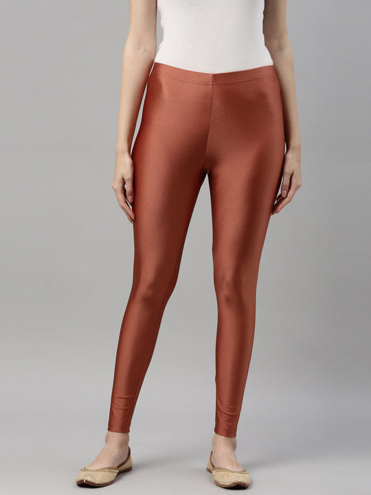 SKIMS | Pants & Jumpsuits | Nwt Skims Shimmer Leggings In Copper Size Xxs |  Poshmark