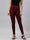 Bright Maroon Cotton Stretch Churidar