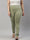 Dusty Green Cotton Stretch Churidar