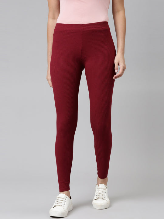 Order GO COLORS ANKLE LENGTH ELASTICATED WAIST PINK COLOUR LEGGINGS 1395m  Online From ART INDIA,Bangalore