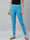 Bright Turquoise Cotton Stretch Churidar