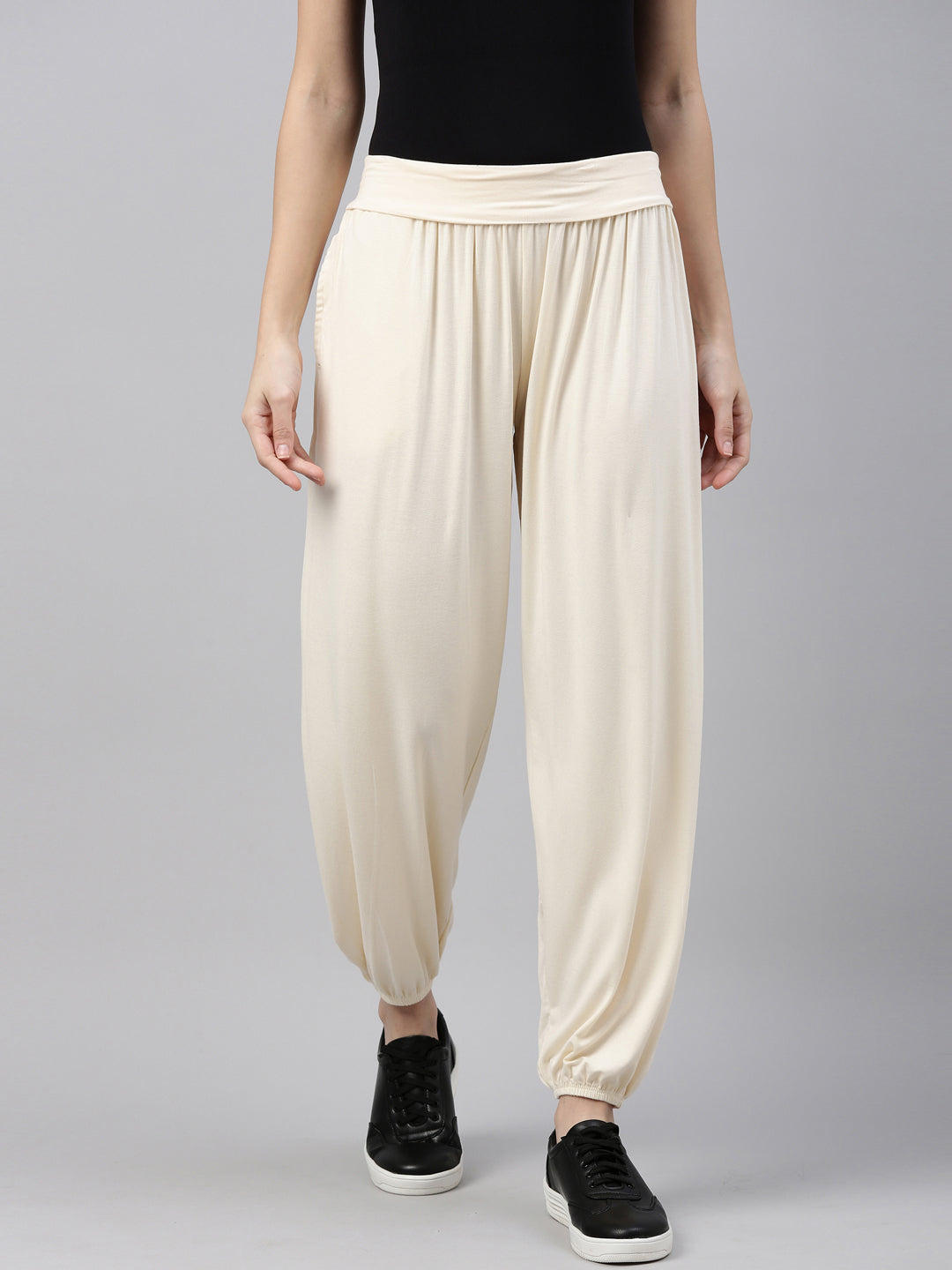 Buy Zimmermann Dancer Printed Linen Harem Pants  White Color Women  AJIO  LUXE