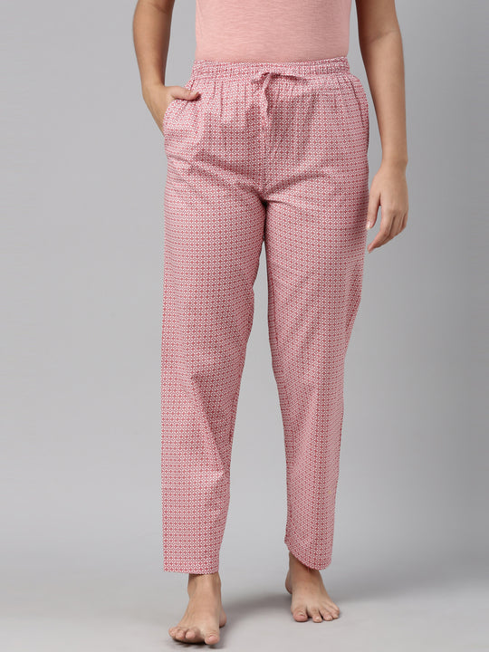 CIERGE Women's Cotton Solid Printed Pyjama/Track Pant Lower