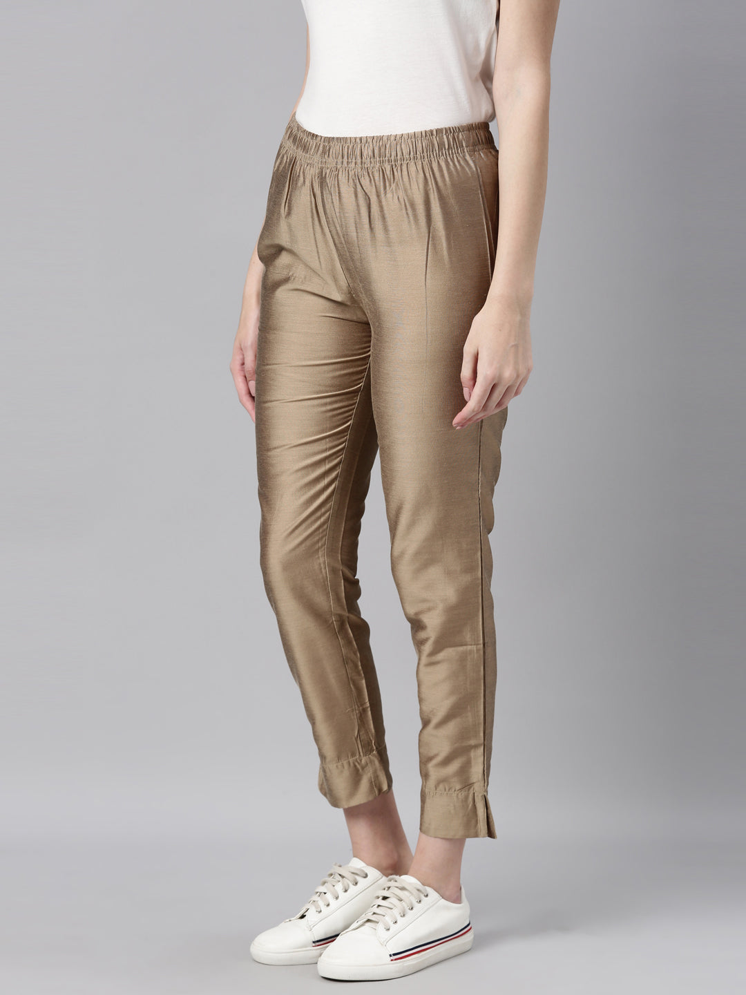 Go Colors Pants  Buy Go Colors Women Cherry Red Solid Mid Rise Metallic  Pants Online  Nykaa Fashion