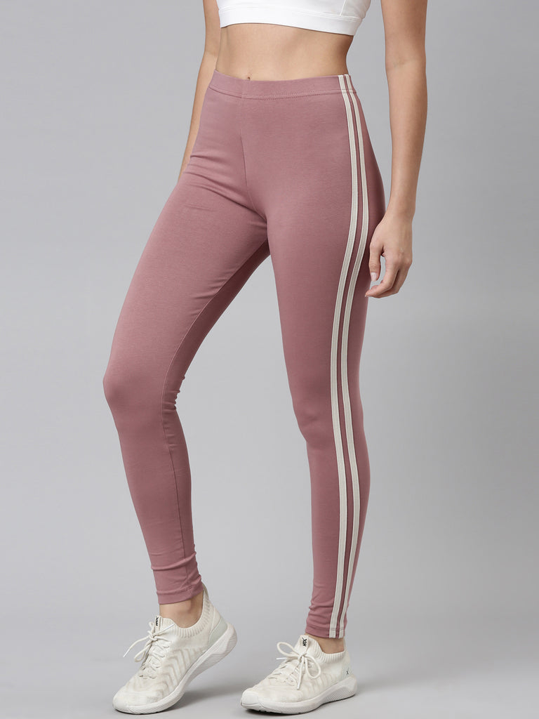 💞Adidas Originals 3 stripe Leggings, Ash Pink L | High waisted leggings  workout, Black faux leather leggings, Black velvet leggings
